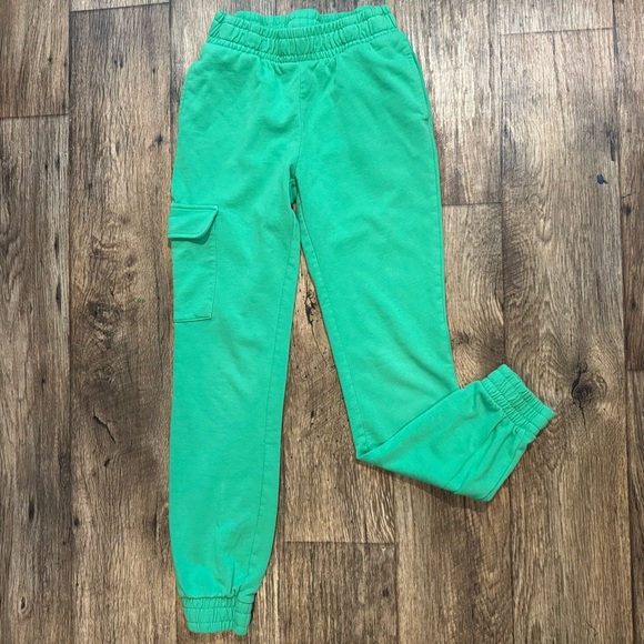 ONLY Kids Green Unisex Jogger Pants Size 13 years - Picture 1 of 6